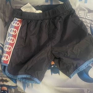 Gucci toddler swim trunks